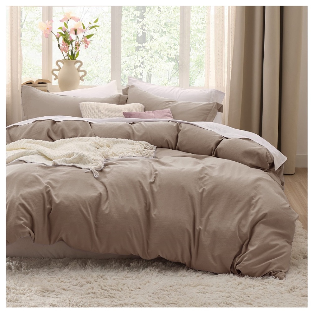 Duvet Set Khaki -QUEEN